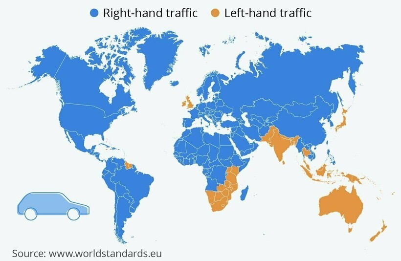 Интересные карты, которые демонстрируют мир под иным углом