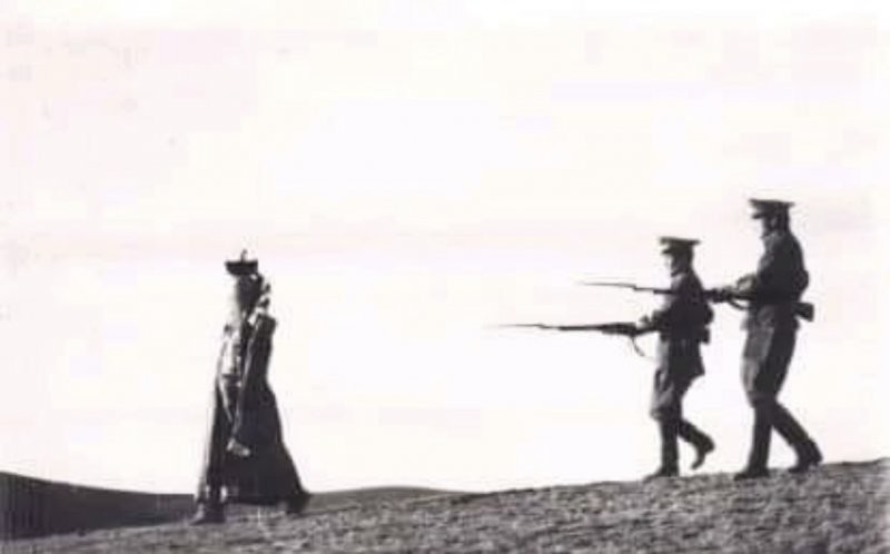 Генепил, последняя королева Монголии, перед казнью, 1938 год