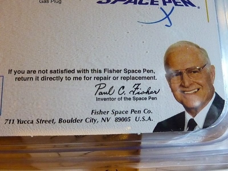 Правдивая история создания космической ручки Пола Фишера