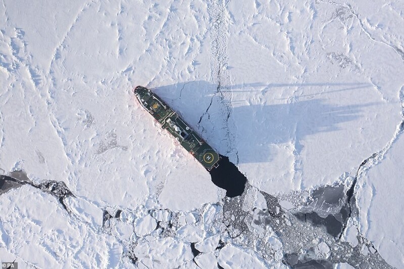 Затонувший в Антарктиде корабль "Эндьюранс" найден спустя 107 лет