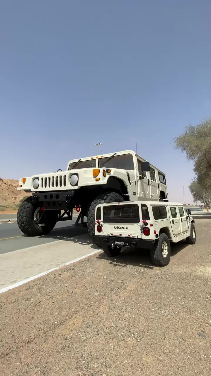 Уникальный автомобиль арабского шейха на основе Hummer H1