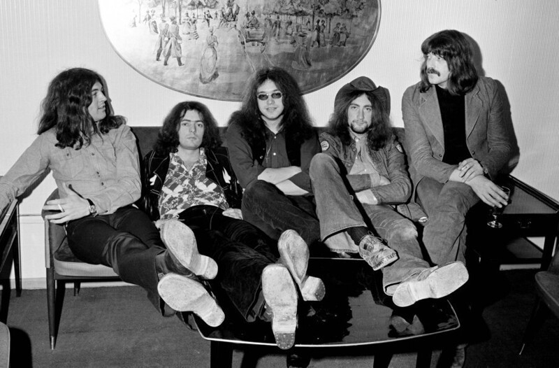 2 марта 1972 года. Deep Purple в Копенгагене. Фото Jorgen Angel.