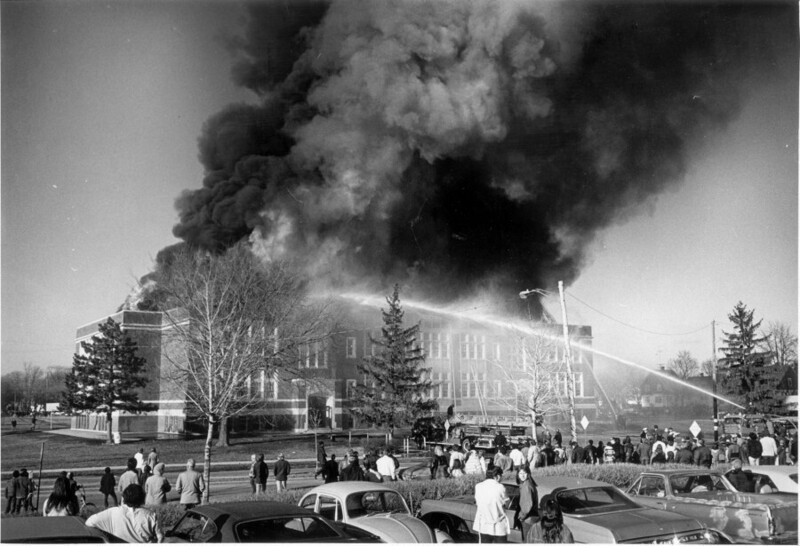 18 марта 1972 года. Флинт, штат Мичиган. Горит школа.
