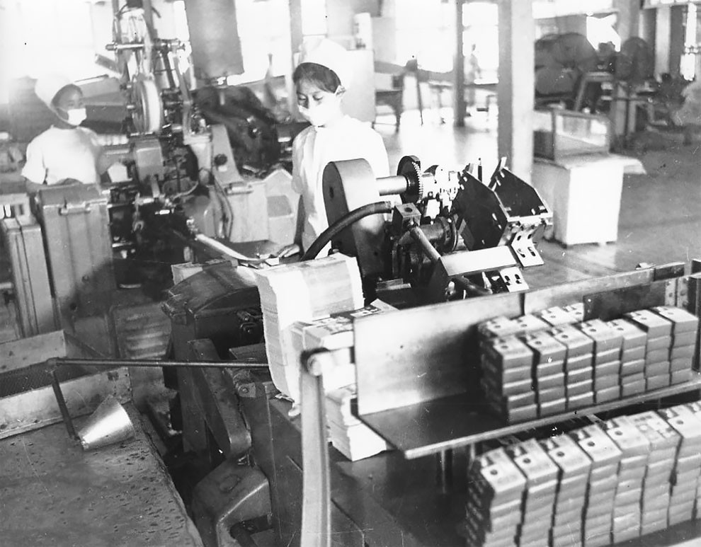 «Современная» фабрика промышленной печати. Июнь 1972 года, Северная Корея