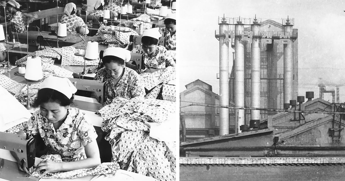 Промышленность Северной Кореи в удивительных фотографиях 1972 года