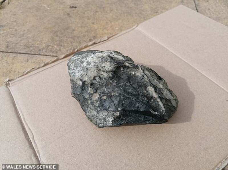 Британец нашёл "метеорит" недалеко от своего дома