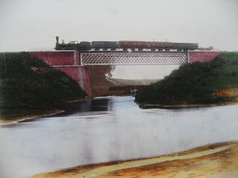 Мост через реку Оптуху.