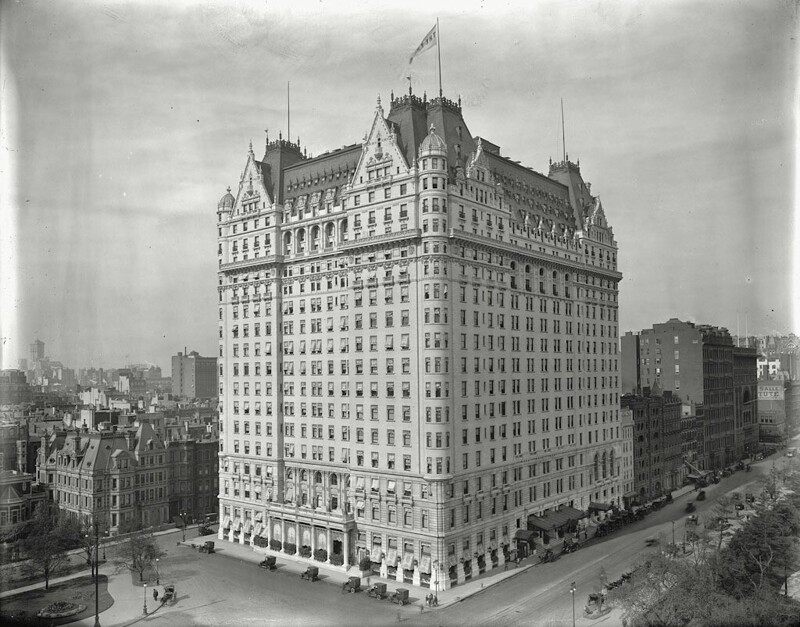 Отель “Плаза”, Нью-Йорк, приблизительно 1905-15 гг.