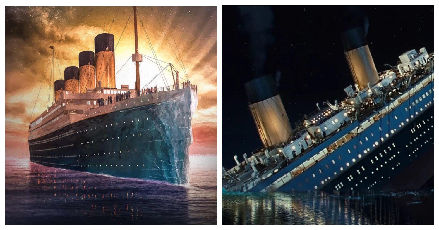 Titanic vs cruceros actuales
