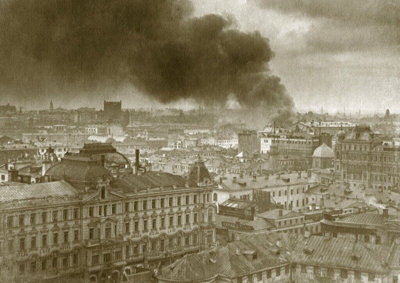 Накануне: снимки Москвы с 1914 по 1917 год