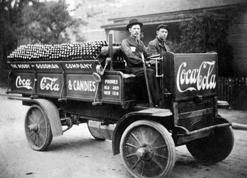 Доставщики Кока-Колы ,США , 1909 год