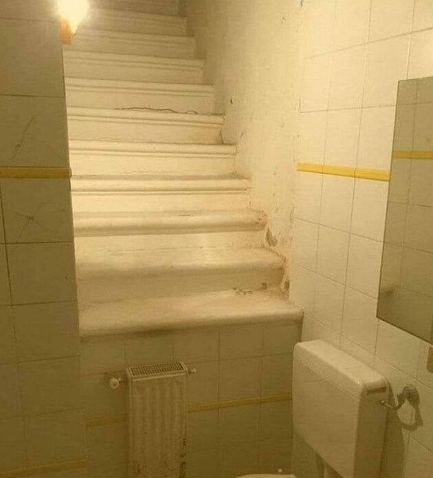 Зачем там лестница?