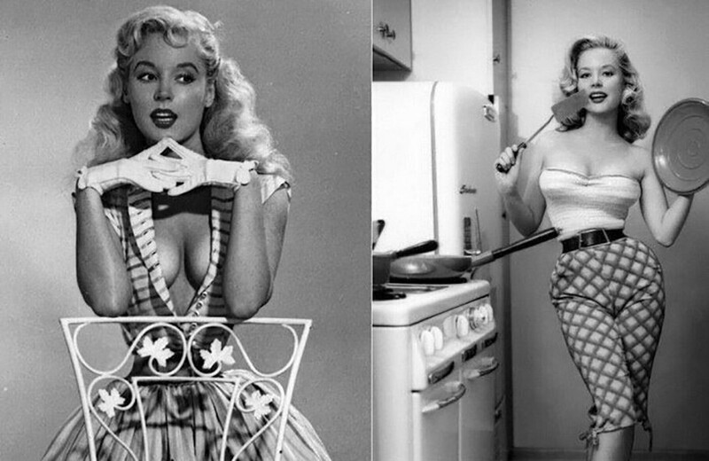 Бетти Бросмер - самая сексуальная фотомодель 1950-х годов.