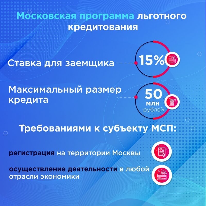 В Москве принят пакет мер поддержки малого и среднего бизнеса
