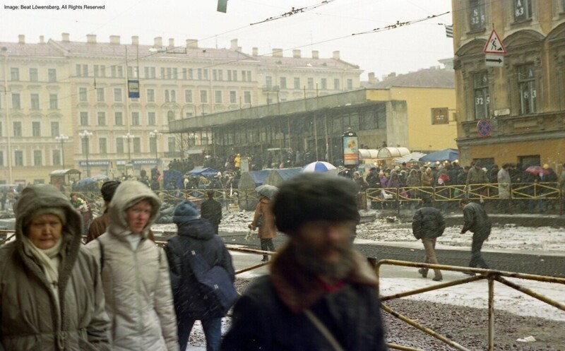 Прогулка по Санкт-Петербургу 2001 года