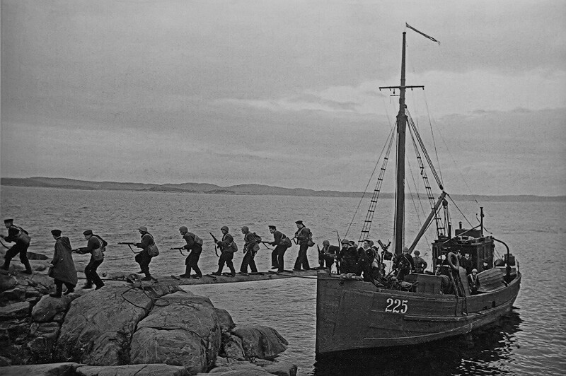 Морской десант, Заполярье, 1941 г.