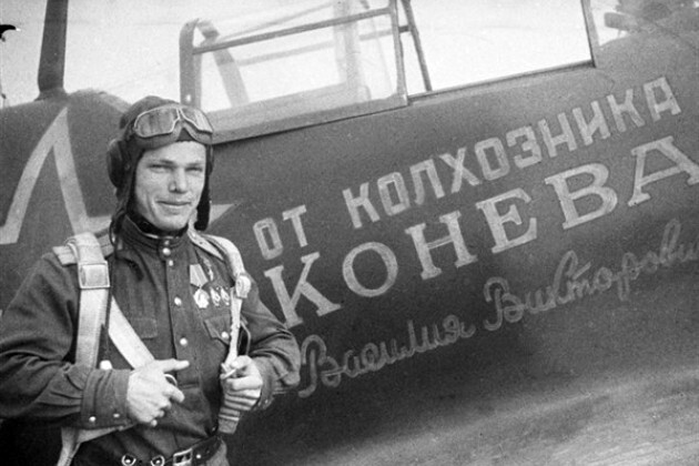 4 легендарных советских лётчика Великой Отечественной войны