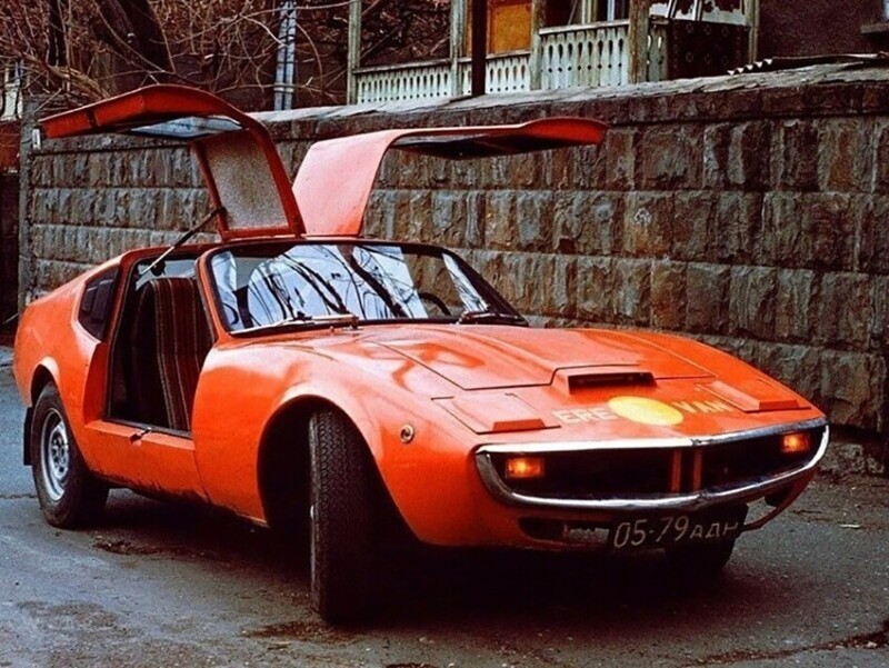 Самодельный автомобиль "Ереван", 1977 год