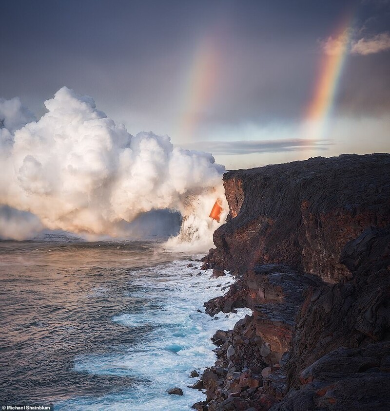 Гавайский вулкан Килауэа во всей своей красе