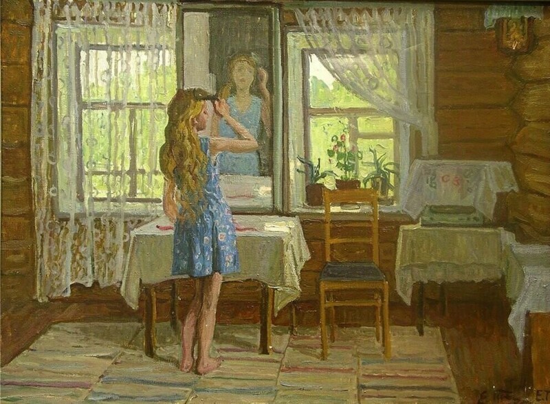 Ткачева Елена Алексеевна "Утро" (1986)