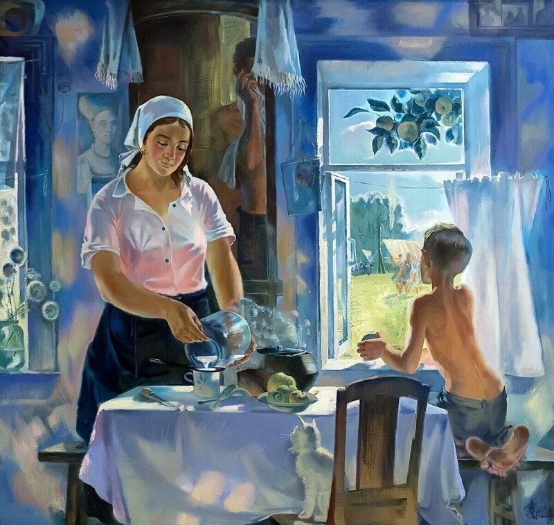 Владимир Акимов "Голубое утро" (1981)