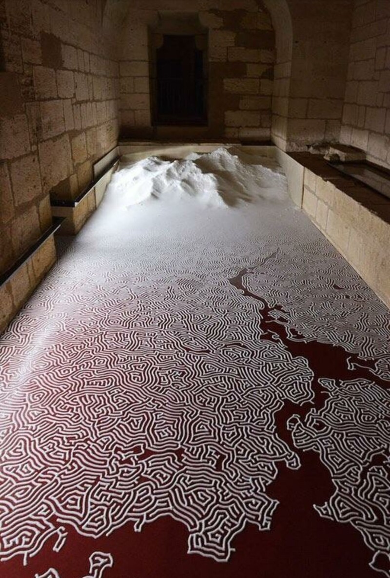 Соляные лабиринты японского художника Мотои Ямамото