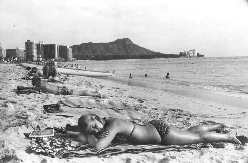 22 апреля 1972 года. Гаваи, Гонолулу. Фото George Bryant.