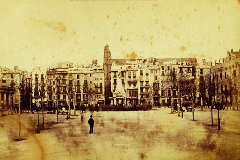 17. Первая фотография Барселоны, 1839 г.