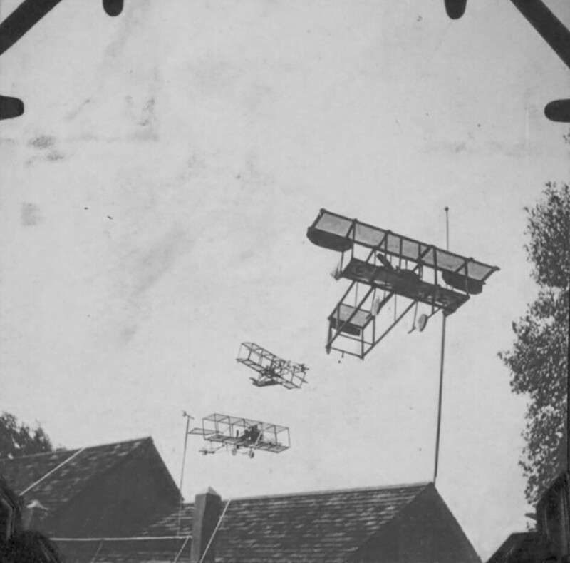 Полет аэропланов, 1912 год