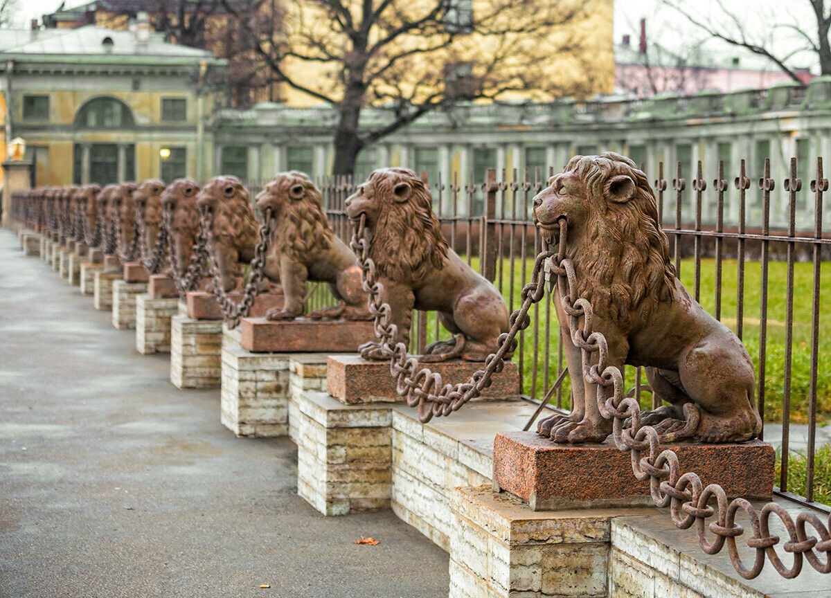 Львы Санкт-Петербурга