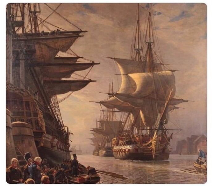 После поражения в морском сражении у Копенгагена в 1807 году датчане посадили 90 000 дубов для восстановления флота. В 2008 году Министерство природопользования сообщило Министерству обороны, что деревья готовы, и можно строить корабли