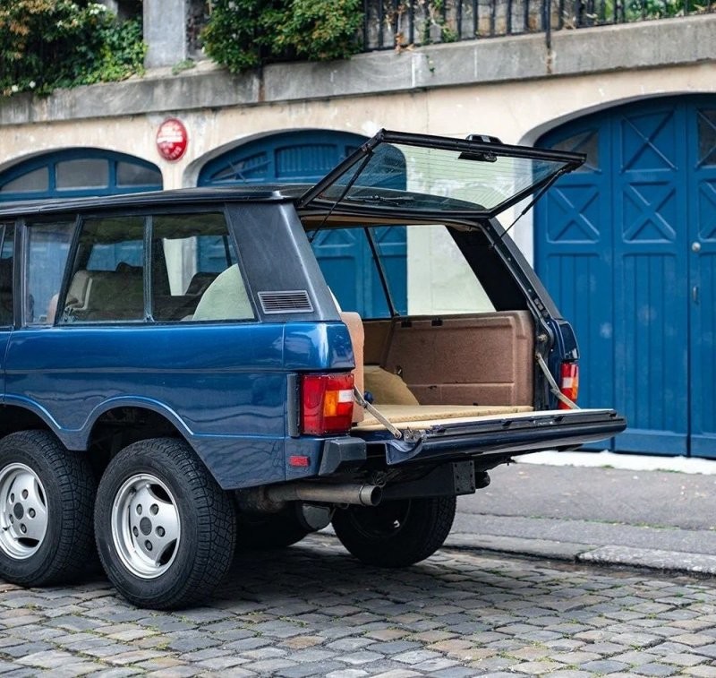 Шестиколесный Range Rover 1976 года: когда четырех колес не хватает