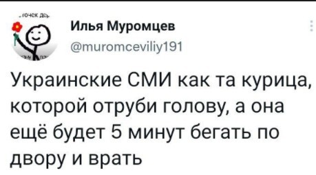 ...да не курица а петух