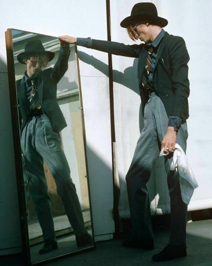 31. Дэвид Боуи, фото Стива Шапиро, 1975 год