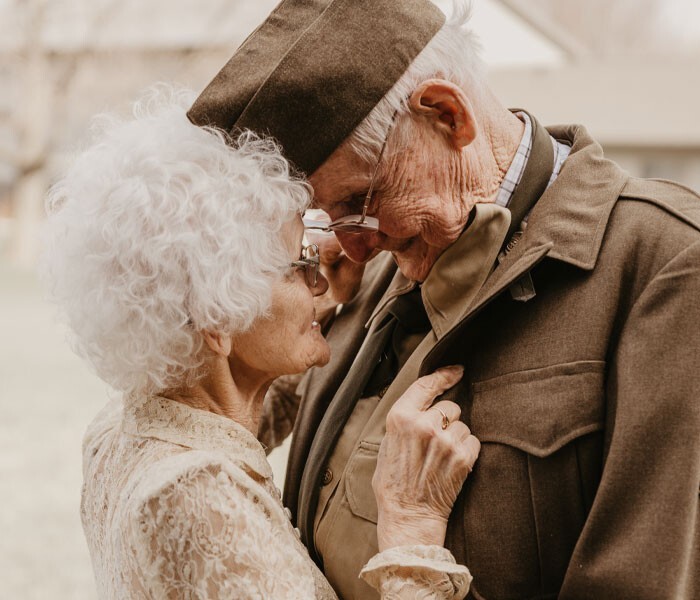 Фотосессия в честь 70-летия брака, от которой на душе становится тепло