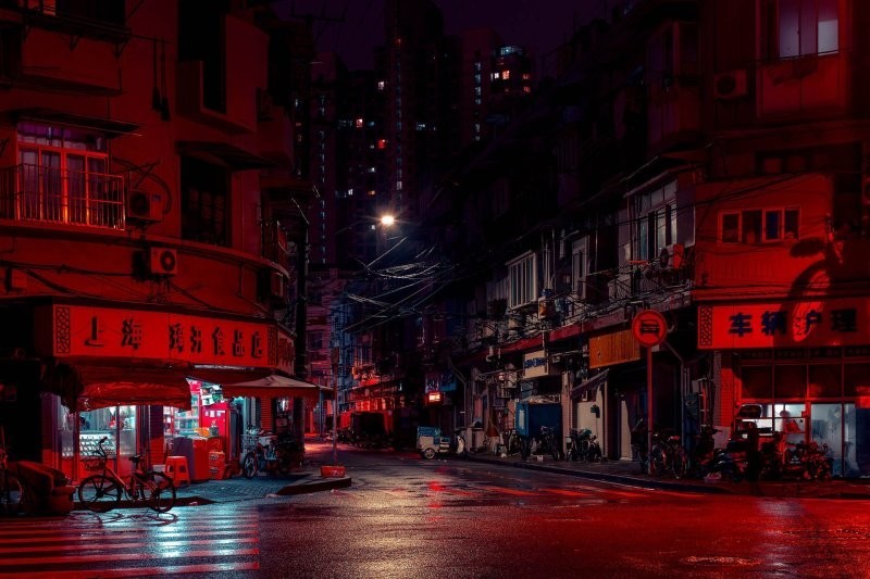 Тихая ночная жизнь мегаполисов в подборке фотографий