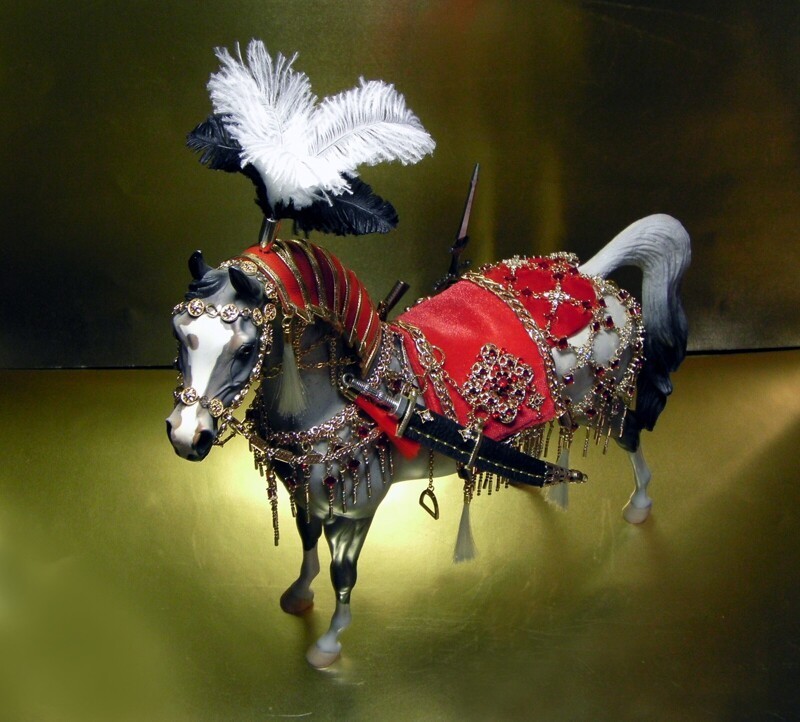 Конь султана в миниатюре