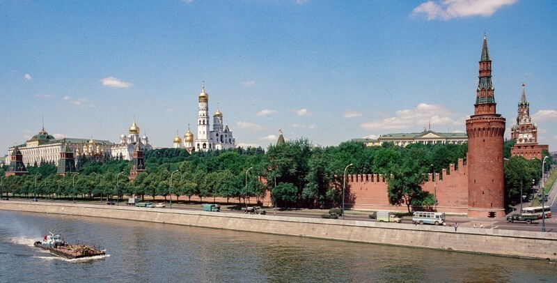 Вид  на Кремль