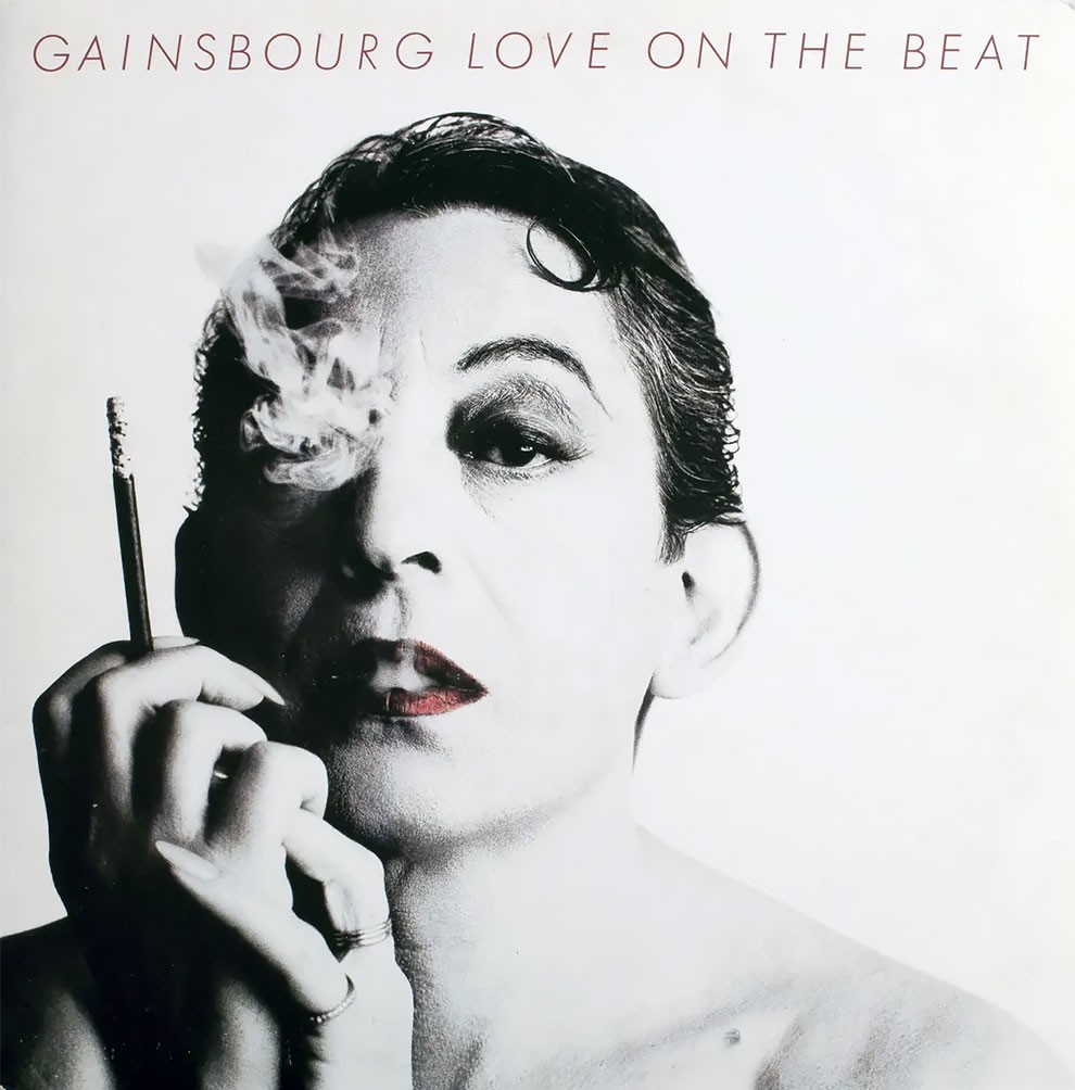9. Серж Генсбур — Love on the Beat, Philips, 1984. Автор Уильям Кляйн