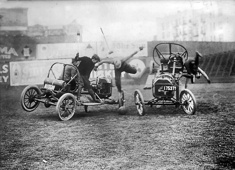 Автомобильное Поло. 1913 год