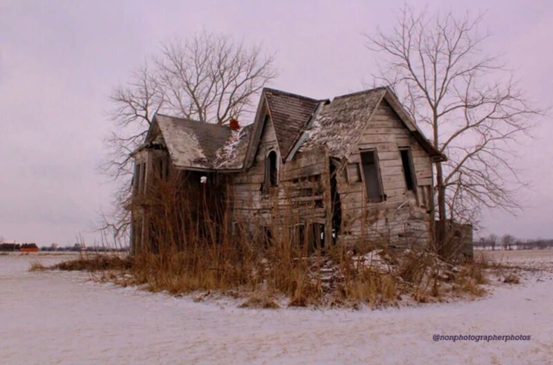 Заброшенный дом в Канаде