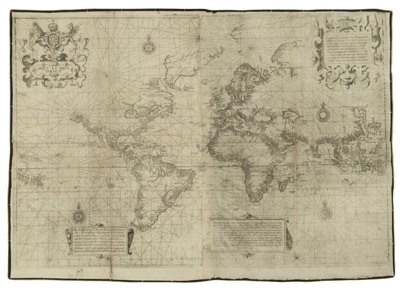 Карта Пири-реиса опередила свое время. Что же нанесено на неё?