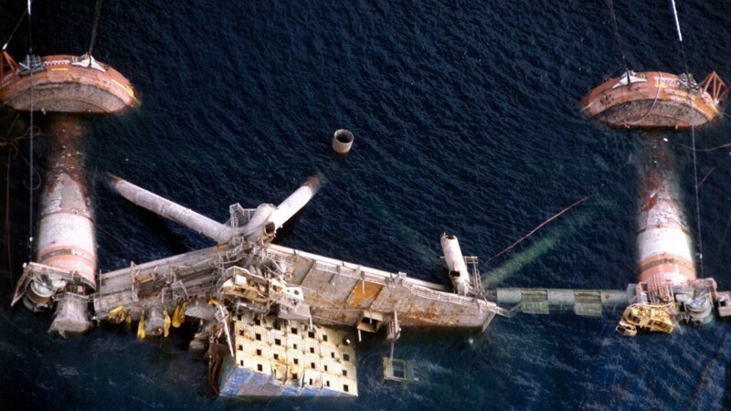 Крушение нефтяной платформы в Норвегии, 1980 год