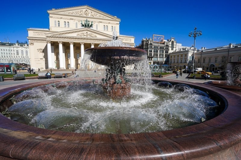 В Москве стартовал сезон фонтанов