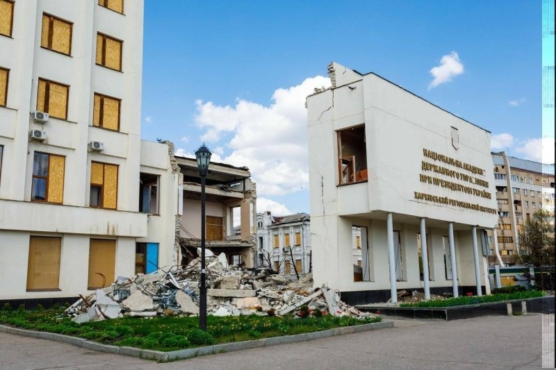 Харьковские вузы: еще не руины, но ВСУ стараются