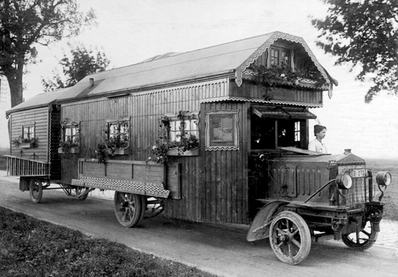 Дом на колесах. Германия. 1922 год
