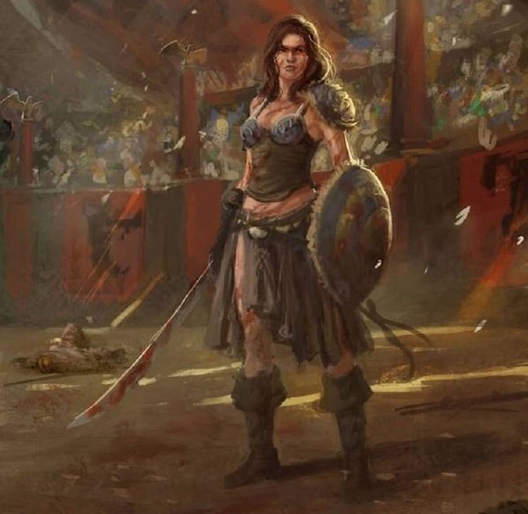 Судьба Герардески Манутиус – женщины-гладиатора, расправившейся с двумя сотнями мужчин