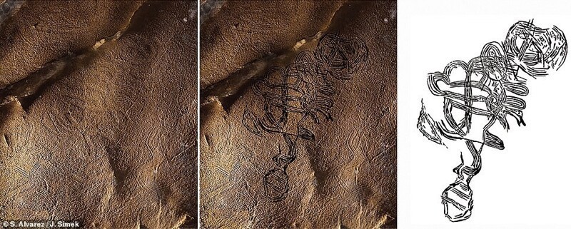 Археологи обнаружили массивные наскальные рисунки в засекреченной пещере в США