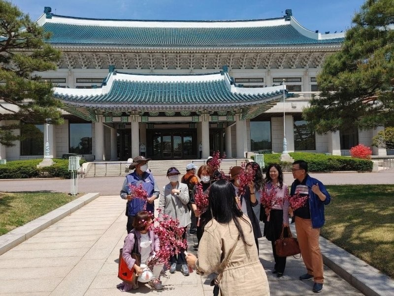 Экскурсия в резиденцию южнокорейских властей