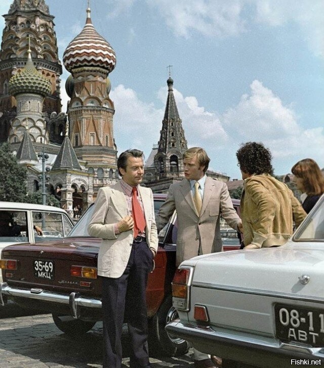 За кадром:"Невероятные приключения итальянцев в России",1974 год